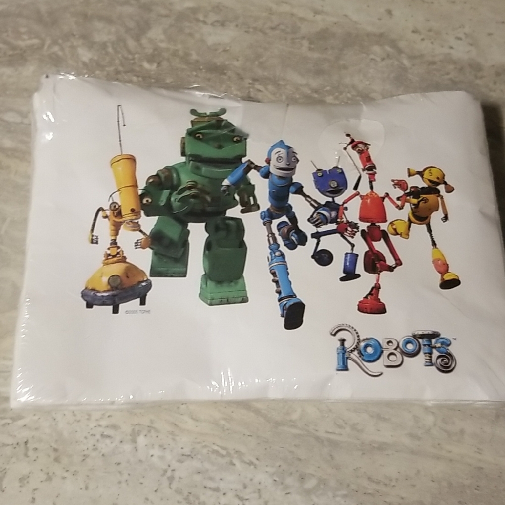 Robots 2005 Promo Tshirt  Size 14/16 Youth